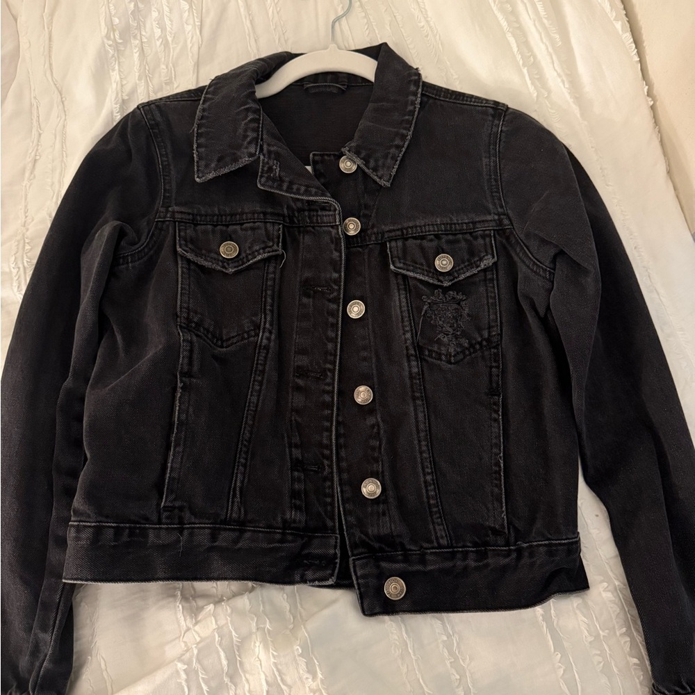 Classic Top Shop Black Denim Jacket